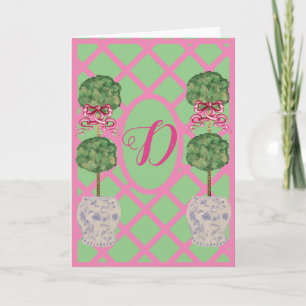 Chinoiserie Ginger Jar Jars Topiary Card