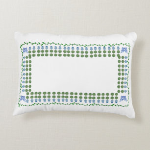 Chinoiserie Ginger Jar Topiary  Lumbar  Decorative Cushion