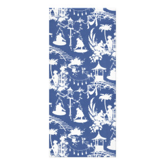 Chinoiserie Itinerary Rack Card