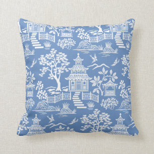 Chinoiserie Pagoda Cushion