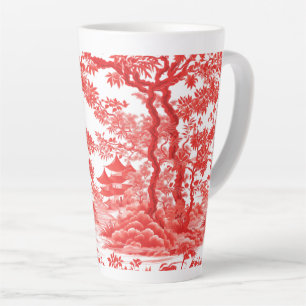 CHINOISERIE PAGODA LATTE MUG