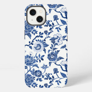 Chinoiserie Shades of Blue iPhone 13 Case