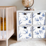 Chinoiserie Swallow Bird Blue White Decoupage Tissue Paper<br><div class="desc">"Chinoiserie Swallow Bird Blue White Decoupage Tissue Paper." Modern, hand painted acrylic watercolor artwork painted in an ancient Asian inspired style and pattern. "Broken tile pottery" style artwork created into a classic Swallow bird in flight pattern are filled with Chinoiserie floral patterns that were inspired from antique Chinese and Japanese...</div>