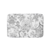 Chinoiserie Toile Dragon Cherry Blossom Ornamental