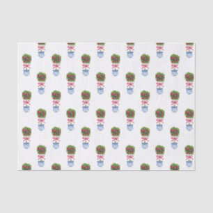 Chinoiserie Topiary Holiday Tissue Paper