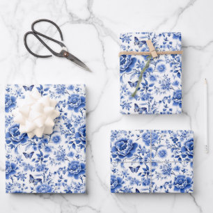 Chinoiserie Wrapping Paper Sheet