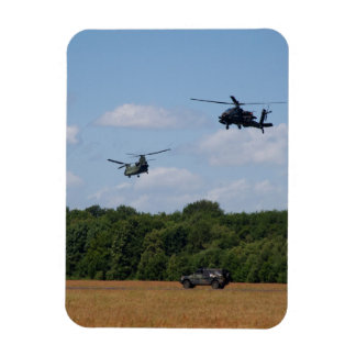 Chinook, Apache, Jeep magnet