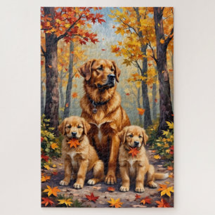 Chinook Autumn Forest Art Jigsaw Puzzle