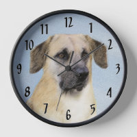 Chinook (Dropped Ears) Painting - Original Dog Art