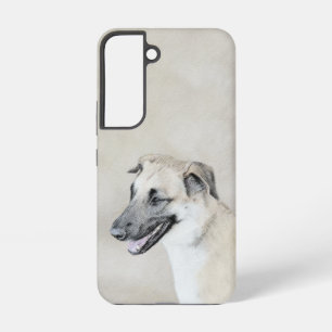 Chinook (Helicopter Ears) Painting - Dog Art Samsung Galaxy Case