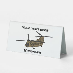 Chinook military helicopter illustration