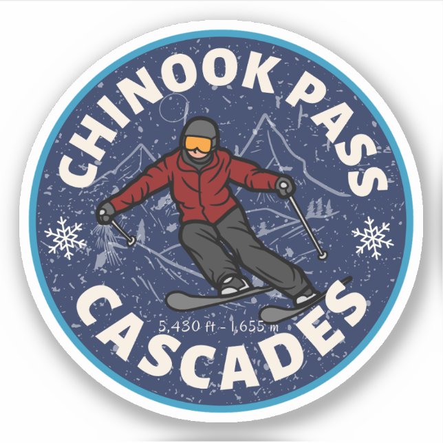 chinook pass hiking california trials (Front)