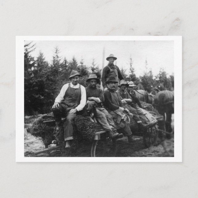 Chinook, WALogging CrewChinook, WA Postcard (Front)
