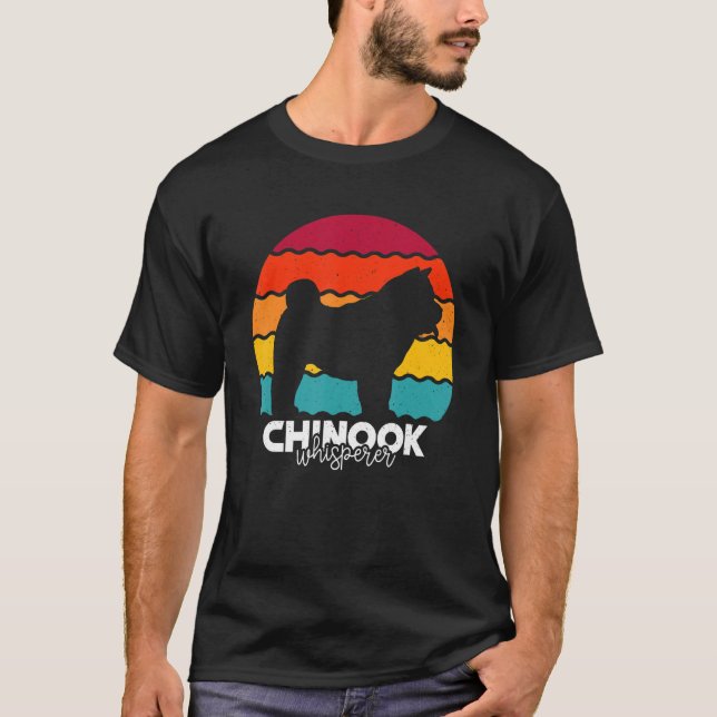 Chinook Whisperer Retro T-Shirt (Front)