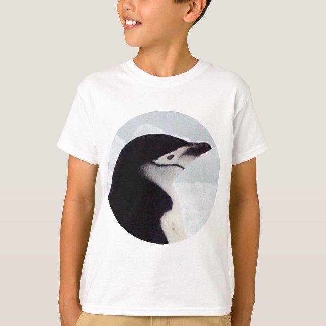 Chinstrap Penguin Portrait T-Shirt (Front)