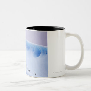 Chinstrap Penguin, South Orkney Islands Two-Tone Coffee Mug