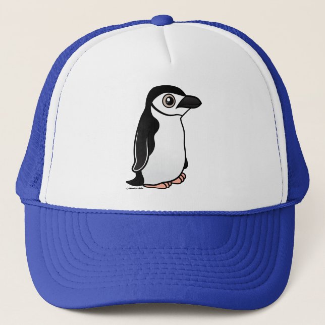 Chinstrap Penguin Trucker Hat (Front)