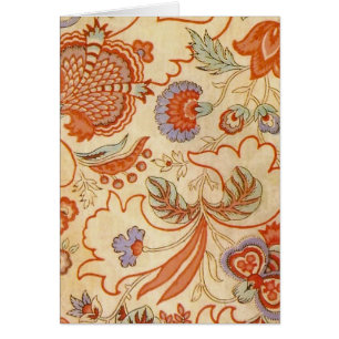 Chintz Paisley Antique Floral Pattern