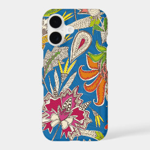 chintz pop blue