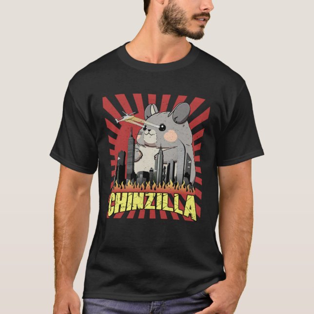CHINZILLA  Chinchilla Owner Chinchillas ChinChilla T-Shirt (Front)
