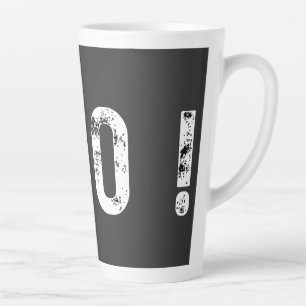 Chio! – Fun & Chill Expression Text Design Latte Mug