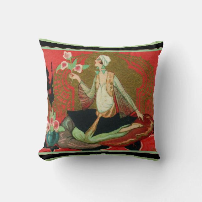 Chiostri Art Deco Cushion (Front)