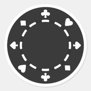 chip classic round sticker