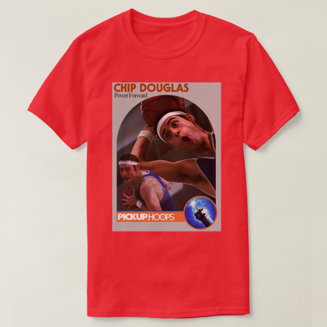Chip Douglas Cable Guy Basketball d T-Shirt (Design Front)
