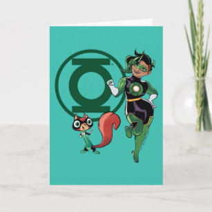 Chip & Green Lantern Card