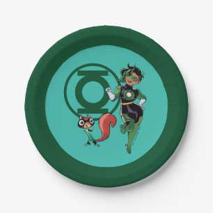 Chip & Green Lantern Paper Plate