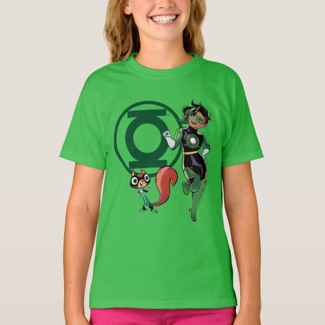 Chip & Green Lantern T-Shirt (Front)