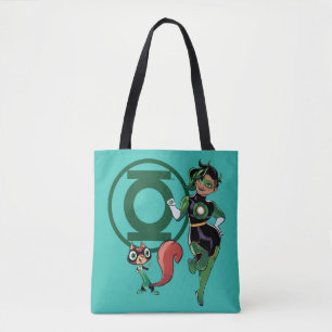 Chip & Green Lantern Tote Bag