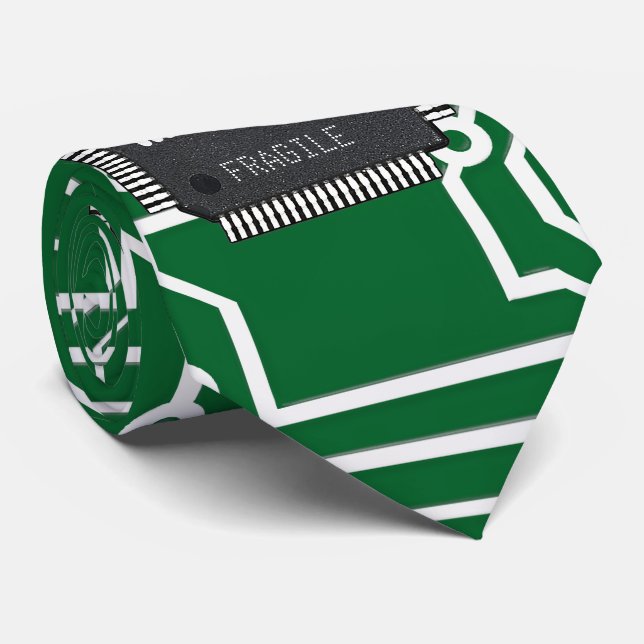 Chip On Printed Circuit Board With Your Name Tie (Rolled)
