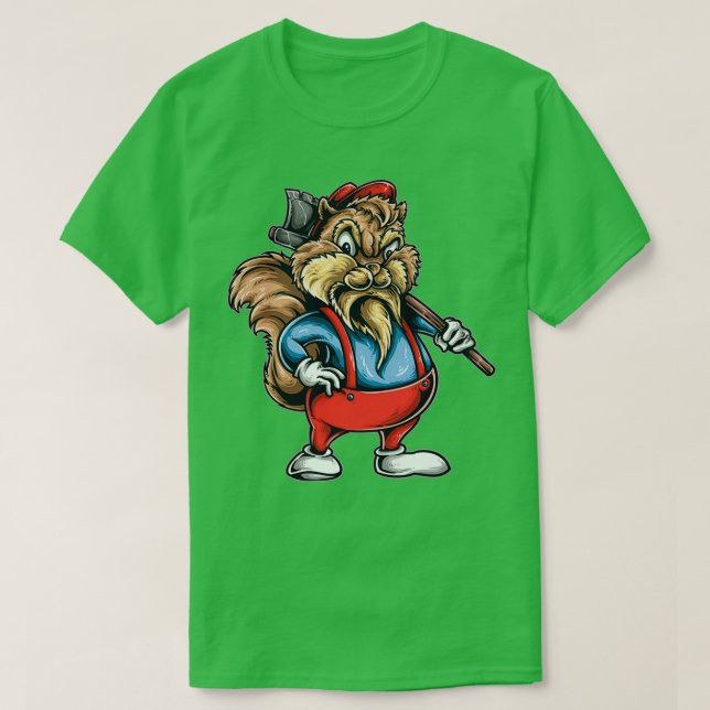 Chip Wood Cutter 1 T-Shirt (Design Front)