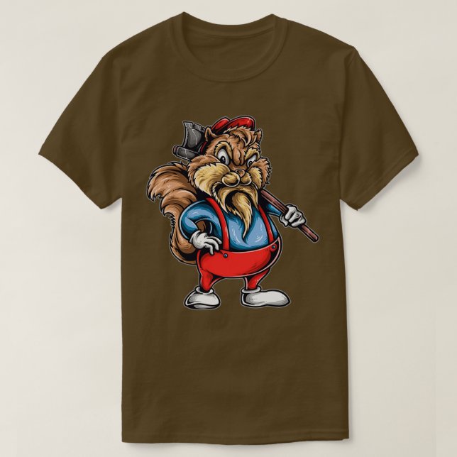 Chip Wood Cutter 2 T-Shirt (Design Front)