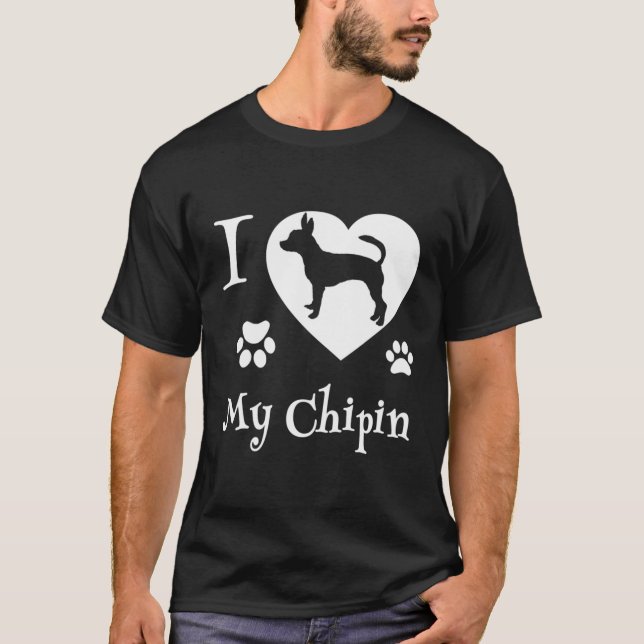 Chipin Shirt Design For Chipin Dog Lovers (Front)
