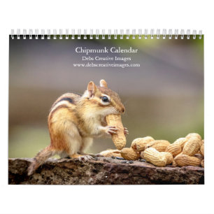 Chipmunk 2025 calendar