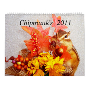 chipmunk (All country) Calendar