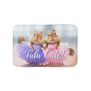 Chipmunk Ballerina Duo Bath Mat
