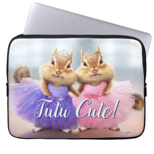 Chipmunk Ballerina Duo Laptop Sleeve