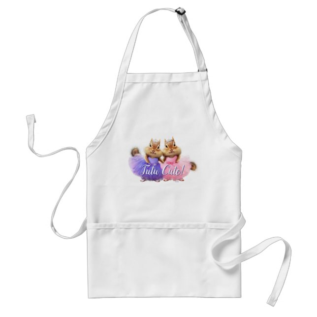 Chipmunk Ballerina Duo Standard Apron (Front)