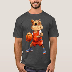 Chipmunk basketball T-Shirt