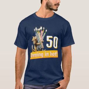 Chipmunk Birthday Candles T-Shirt
