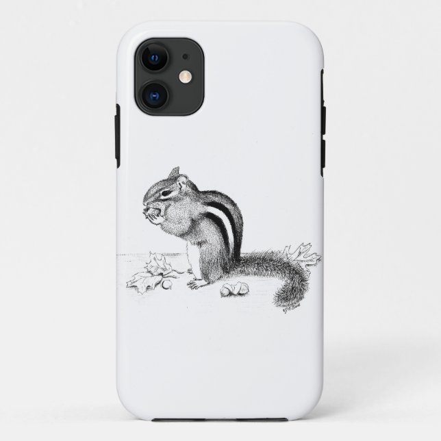 Chipmunk Case-Mate iPhone Case (Back)