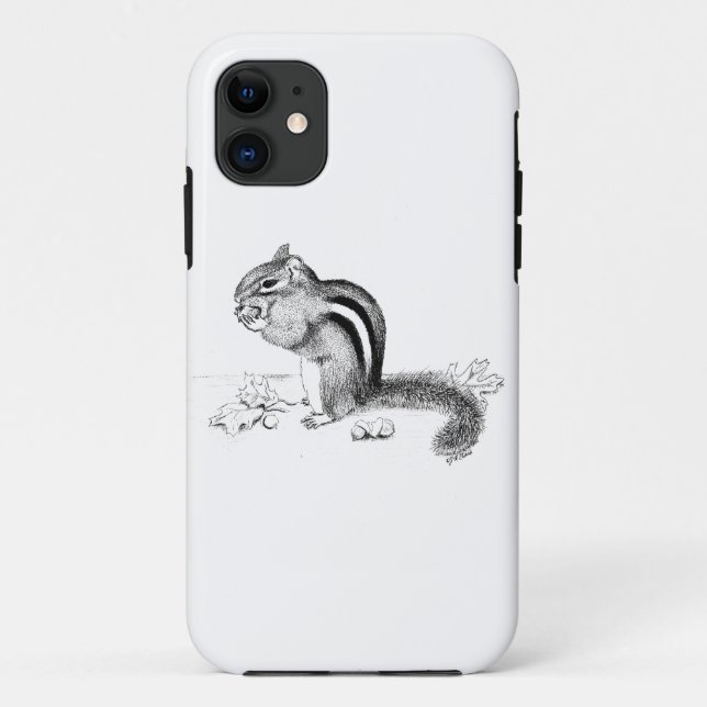 Chipmunk Case-Mate iPhone Case (Back)