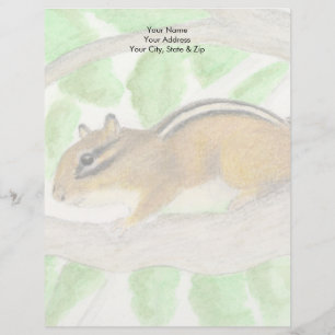 Chipmunk Custom Letterhead