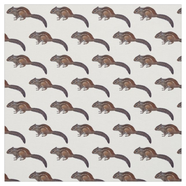 Chipmunk Fabric (choose colour) (Swatch)