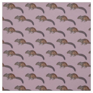 Chipmunk Fabric (Pink)