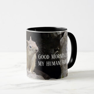 Chipmunk Good Morning Mug Drinkware