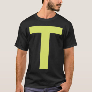 Chipmunk Halloween Carnival Group Costume Letter T-Shirt